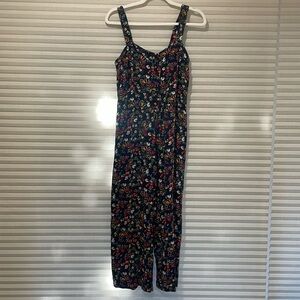 Loft Floral Jumpsuit